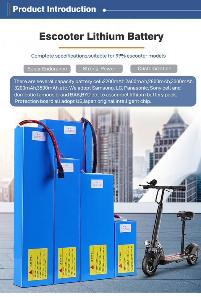 Amped 48v 24v 100ah Lithium Ion Battery for Electric Scooter 3