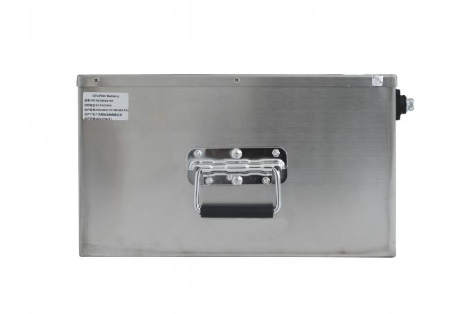 OEM Li Ion RV Battery Trolley Lifepo4 Pack 25.6V Campervan Lithium Battery 1