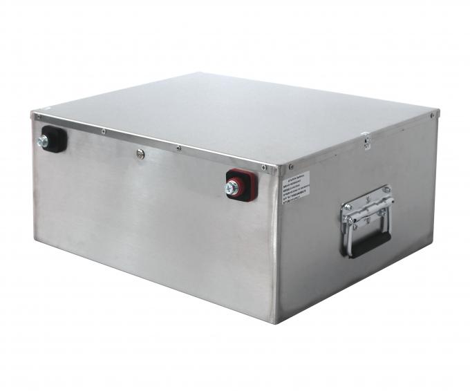 OEM Li Ion RV Battery Trolley Lifepo4 Pack 25.6V Campervan Lithium Battery 3